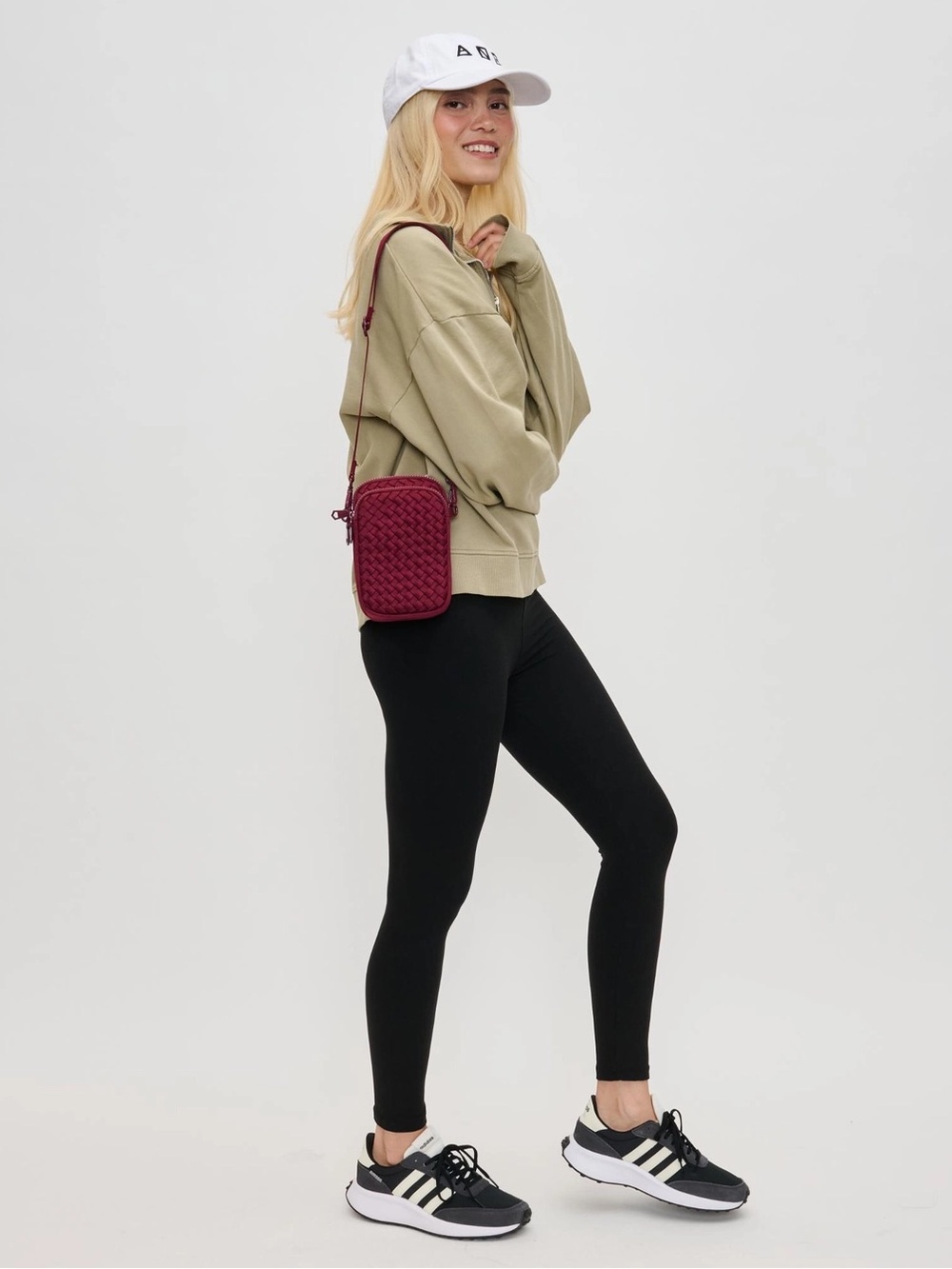 Sol and Selene Divide & Conquer Woven Neoprene Crossbody - Picture 7 of 8